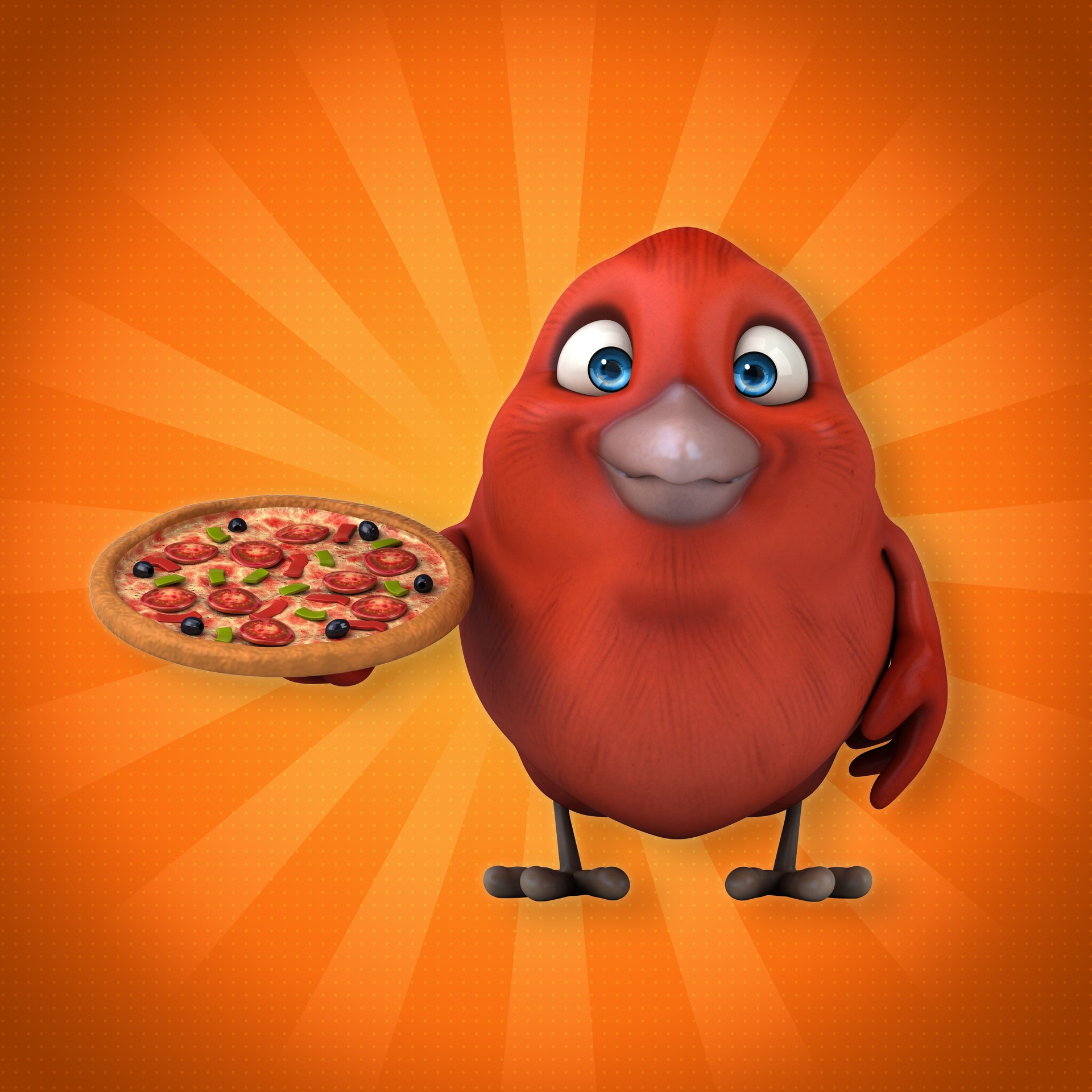 Red bird