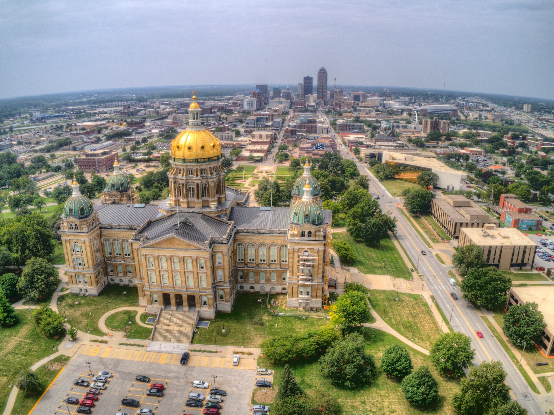 Des Moines is the Urban Capitol of the Rural State of Iowa